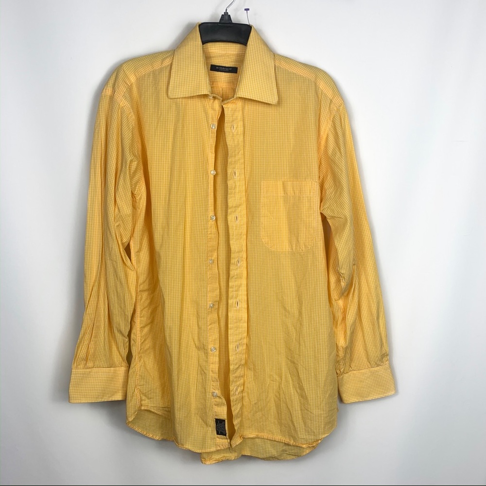 Burberry London Yellow Longsleeve Button Up